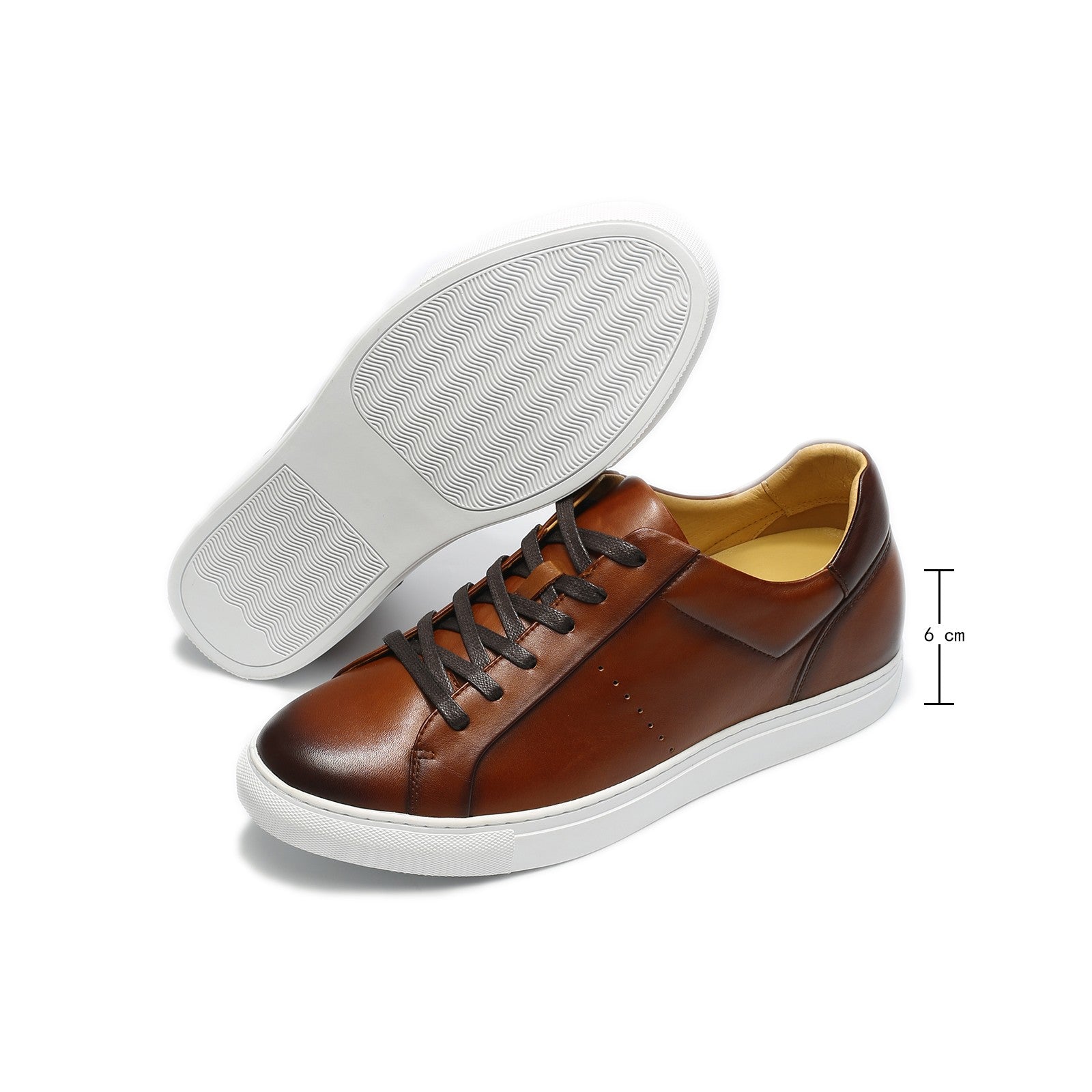 BUTY PODWYŻSZAJĄCE SANTINO +6 CM