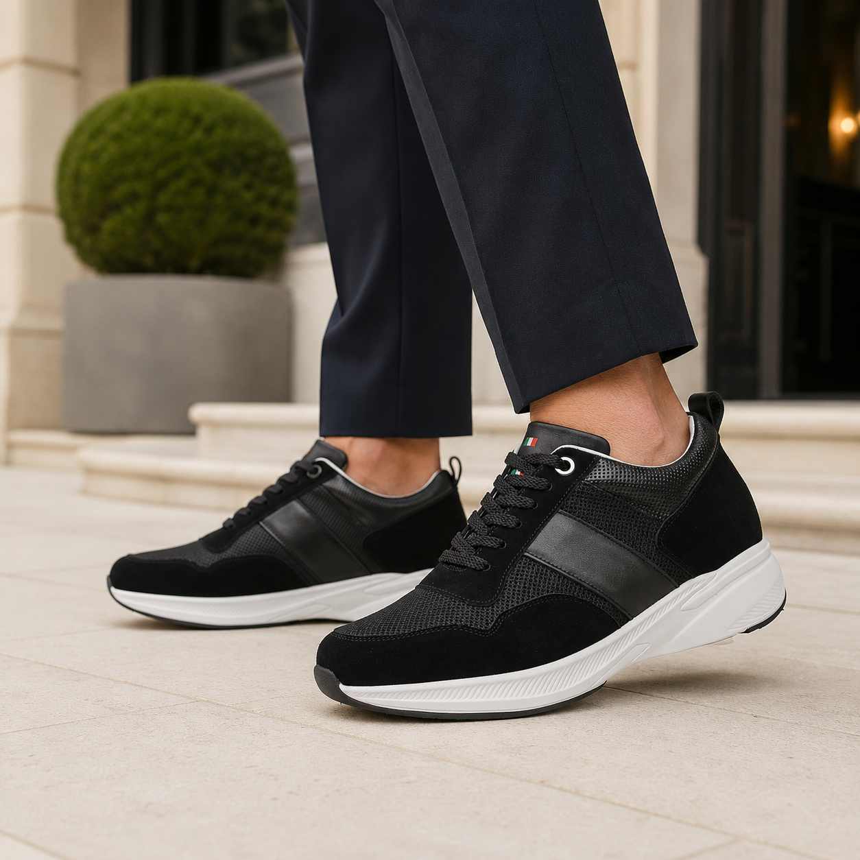 CHAUSSURES REHAUSSANTES HOMME ANDREA +7 CM