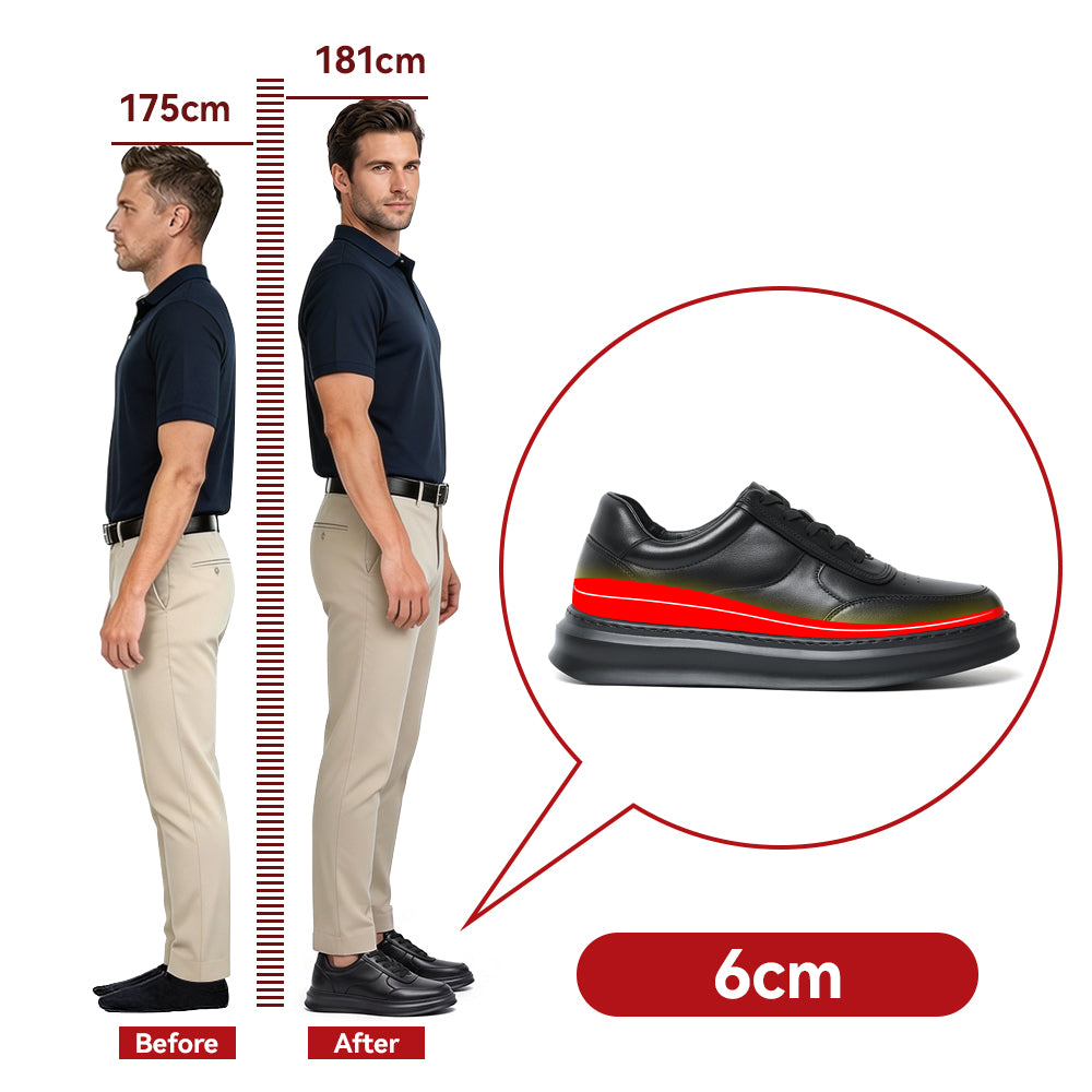 CHAUSSURES REHAUSSANTES HOMME DINO +6 CM