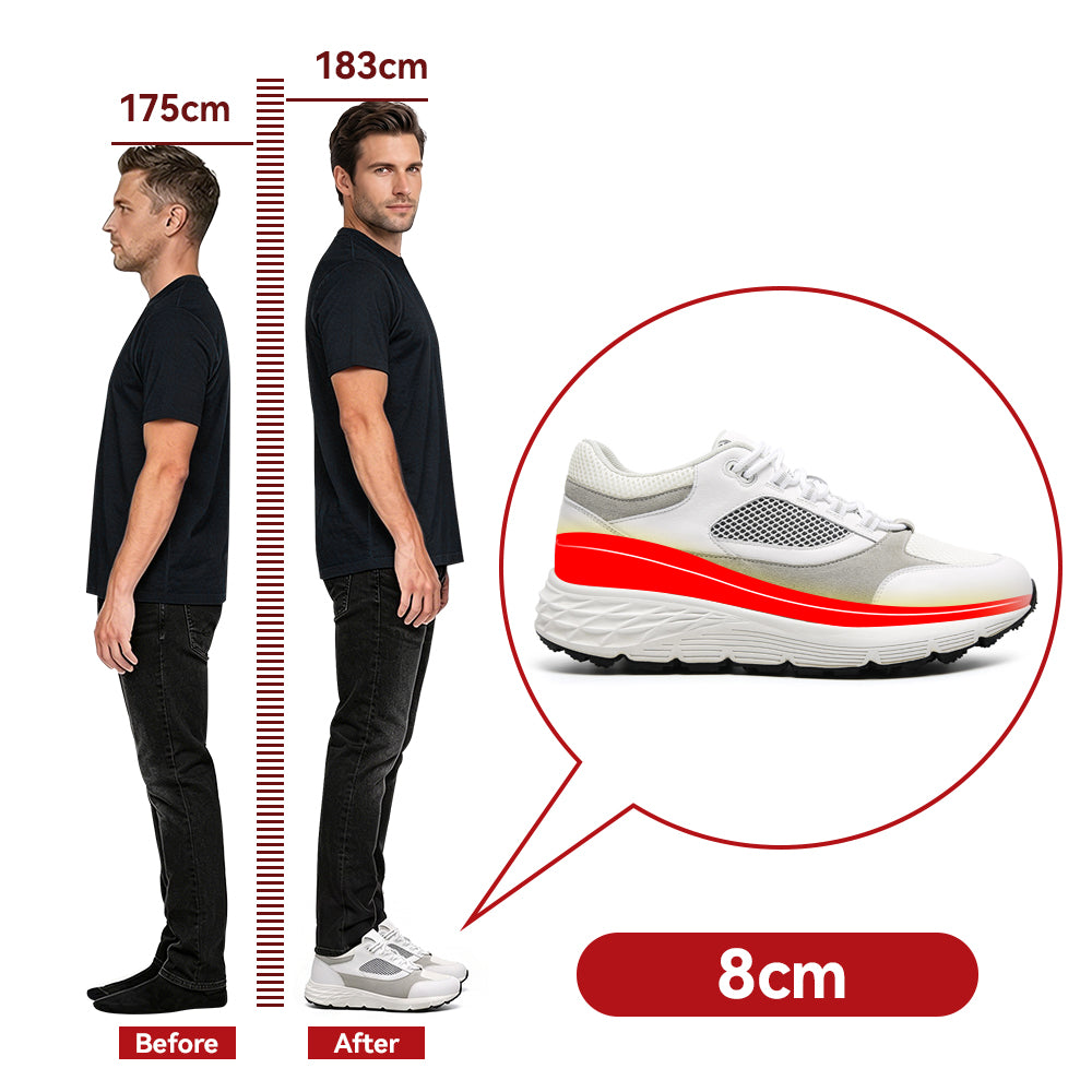 CHAUSSURES REHAUSSANTES HOMME DOMENICO +8 CM