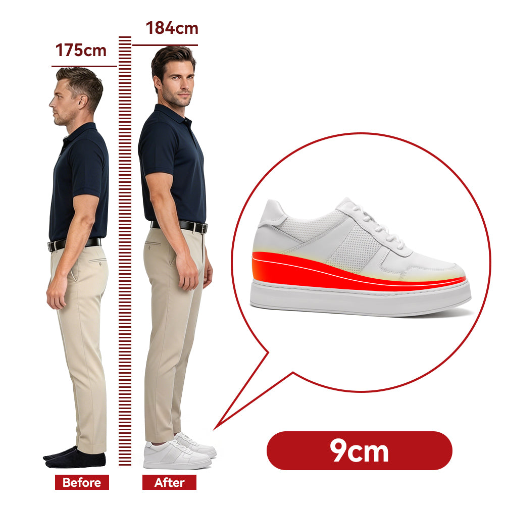 CHAUSSURES REHAUSSANTES HOMME EDMONDO +9 CM