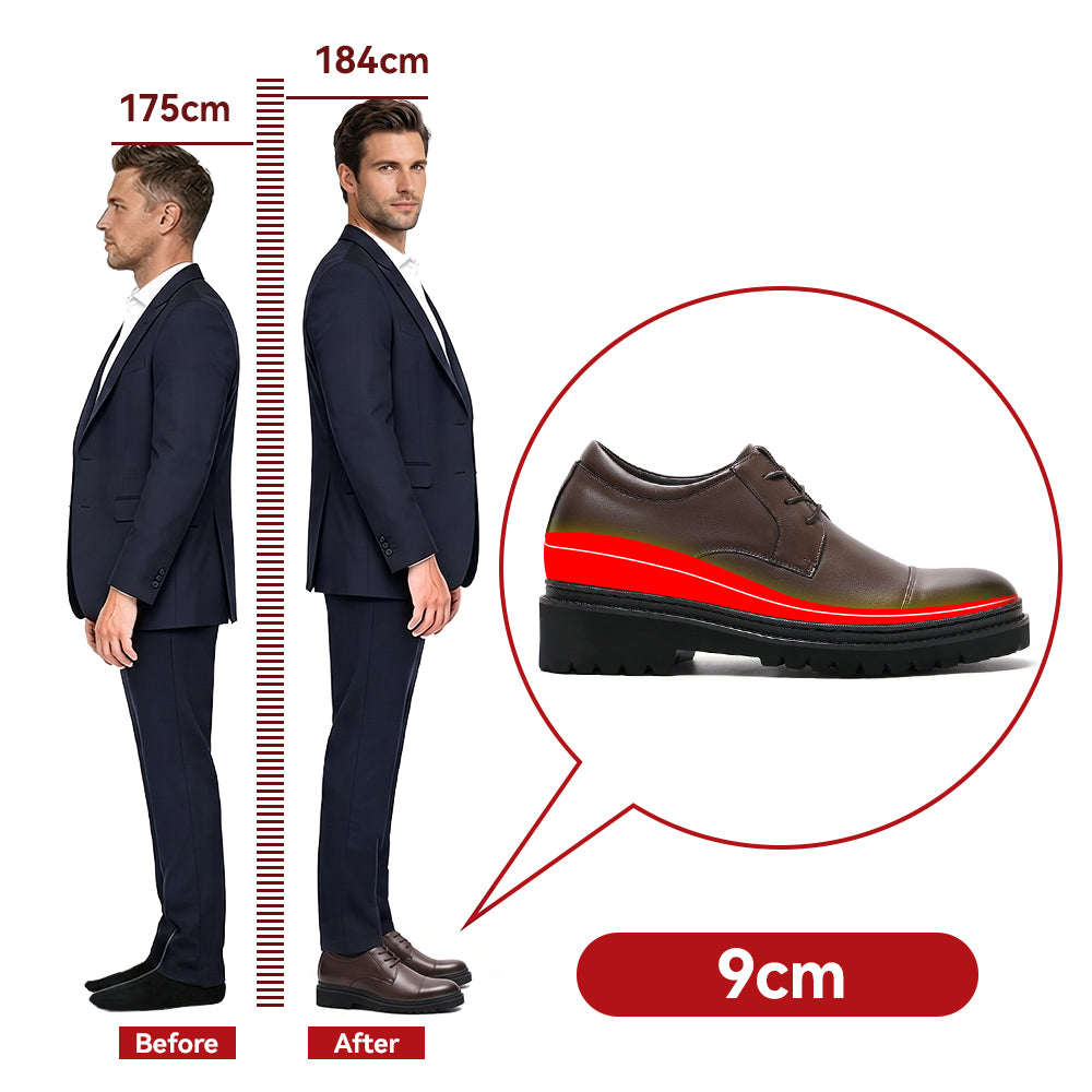 CHAUSSURES REHAUSSANTES HOMME FELICIANO +9 CM