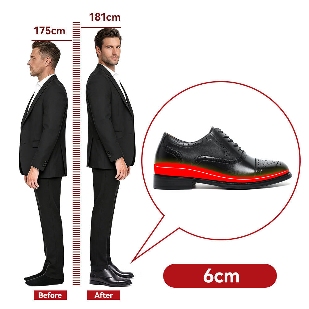 CHAUSSURES REHAUSSANTES HOMME FOLGARIO +6 CM