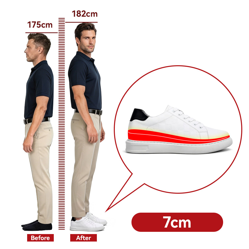 CHAUSSURES REHAUSSANTES HOMME GABRIELE +7 CM
