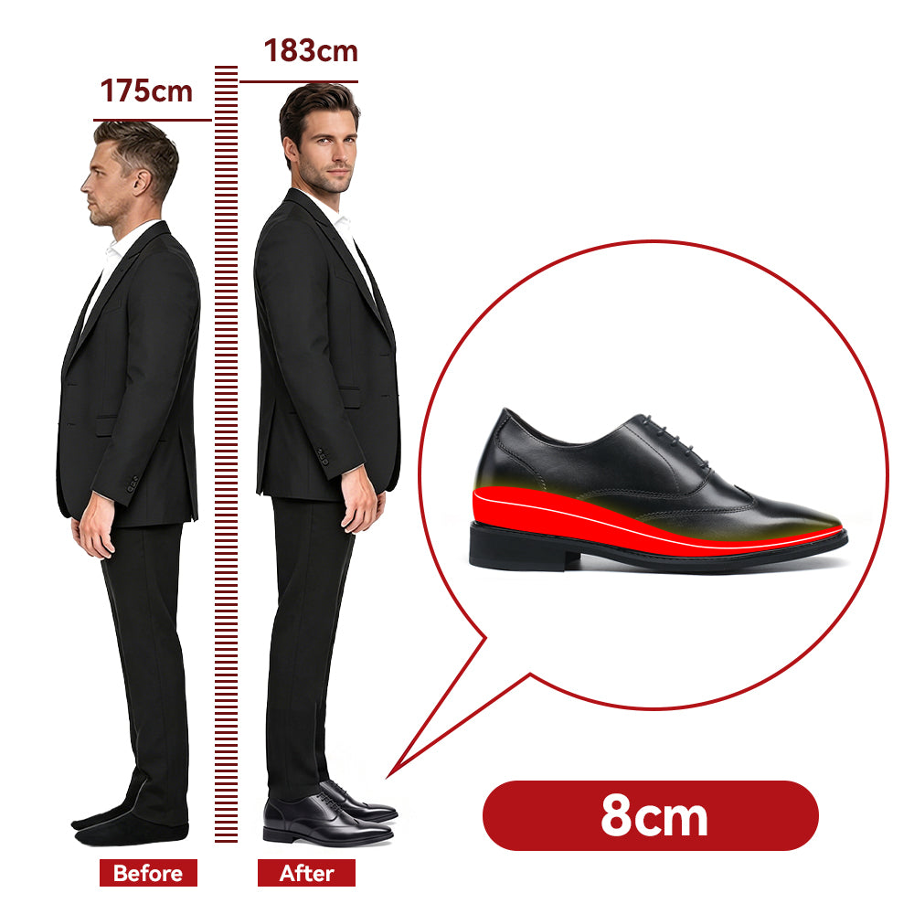 CHAUSSURES REHAUSSANTES HOMME GIUSEPPE +8 CM