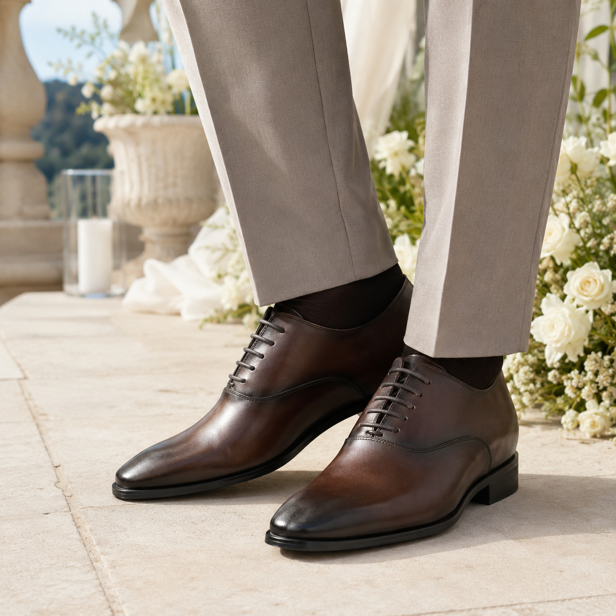 CHAUSSURES REHAUSSANTES HOMME PAOLO +7 CM
