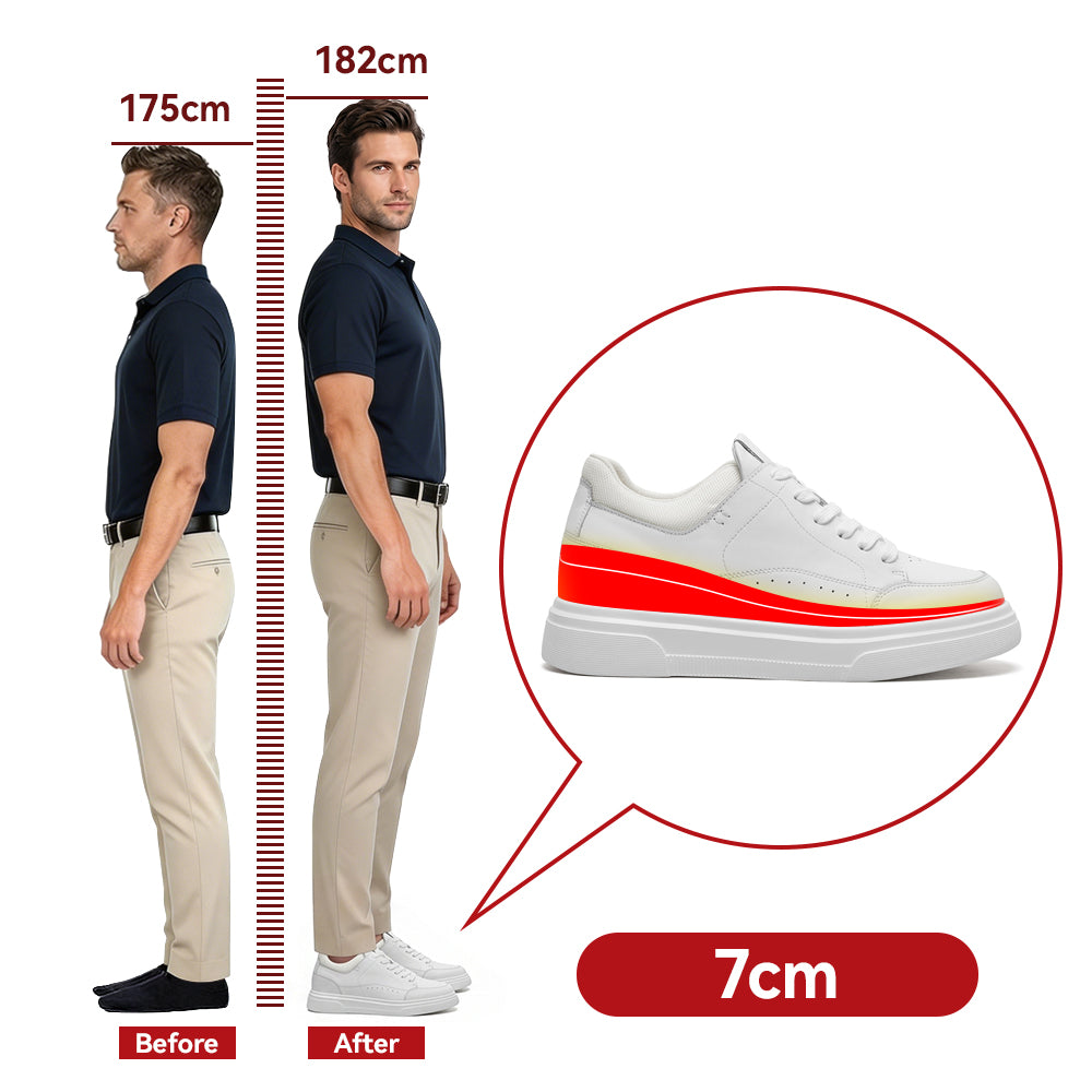 CHAUSSURES REHAUSSANTES HOMME REMO +7 CM