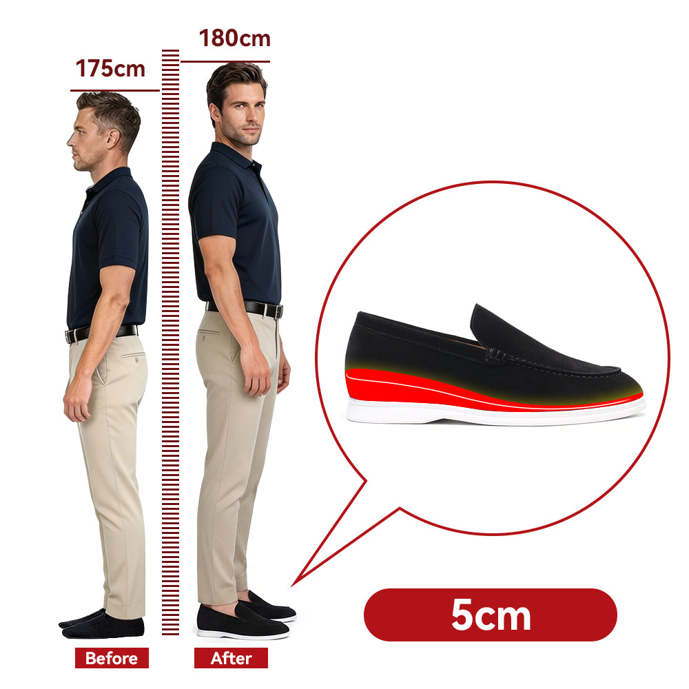CHAUSSURES REHAUSSANTES HOMME SILVO +5 CM
