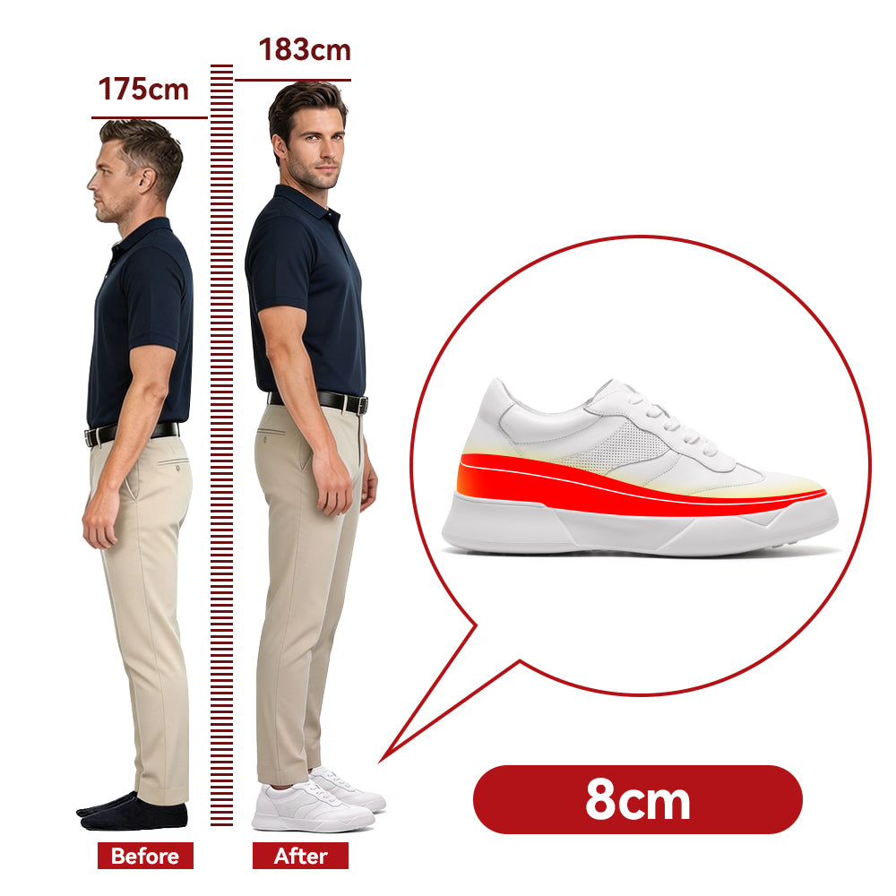 CHAUSSURES REHAUSSANTES HOMME TEODORO +8 CM