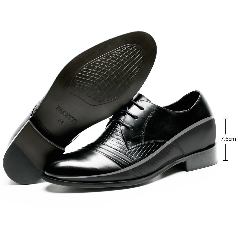 CHAUSSURES REHAUSSANTES HOMME IVO +7,5 CM