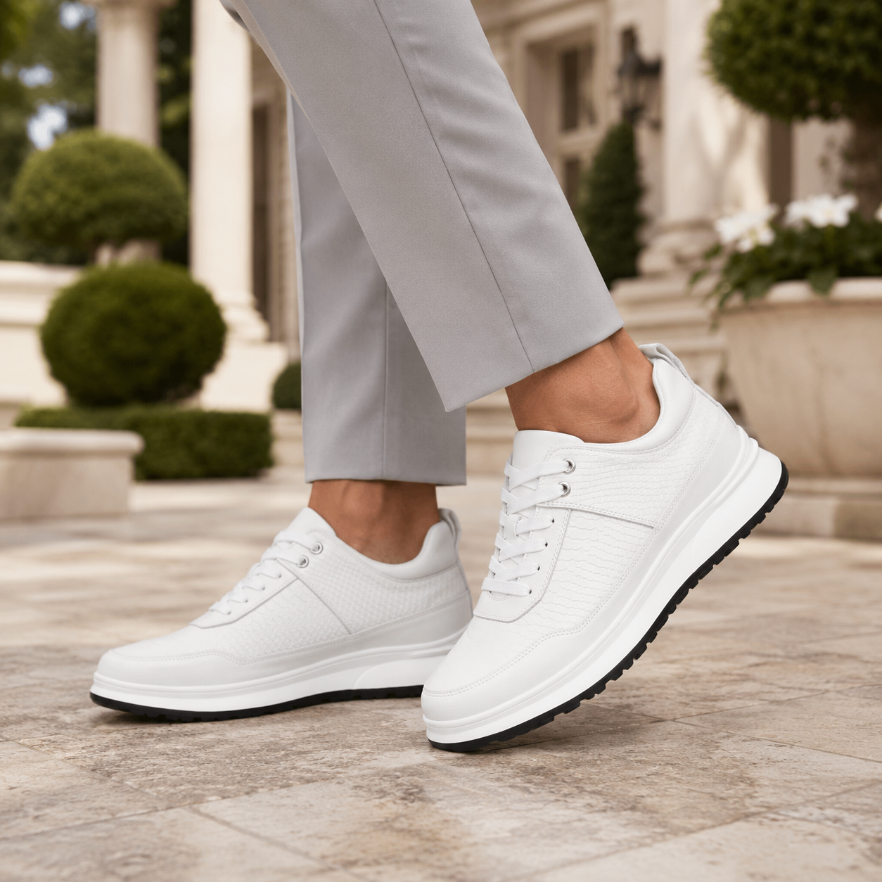 CHAUSSURES REHAUSSANTES HOMME MASI +8 CM