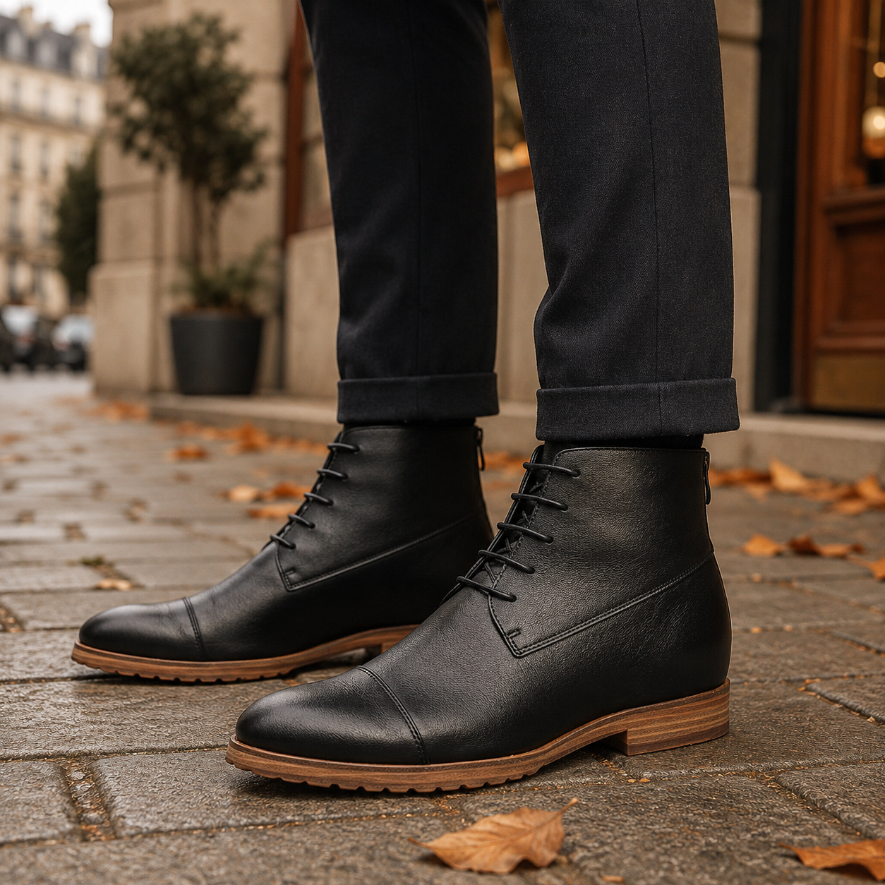 CHAUSSURES REHAUSSANTES HOMME ORLANDO +8 CM