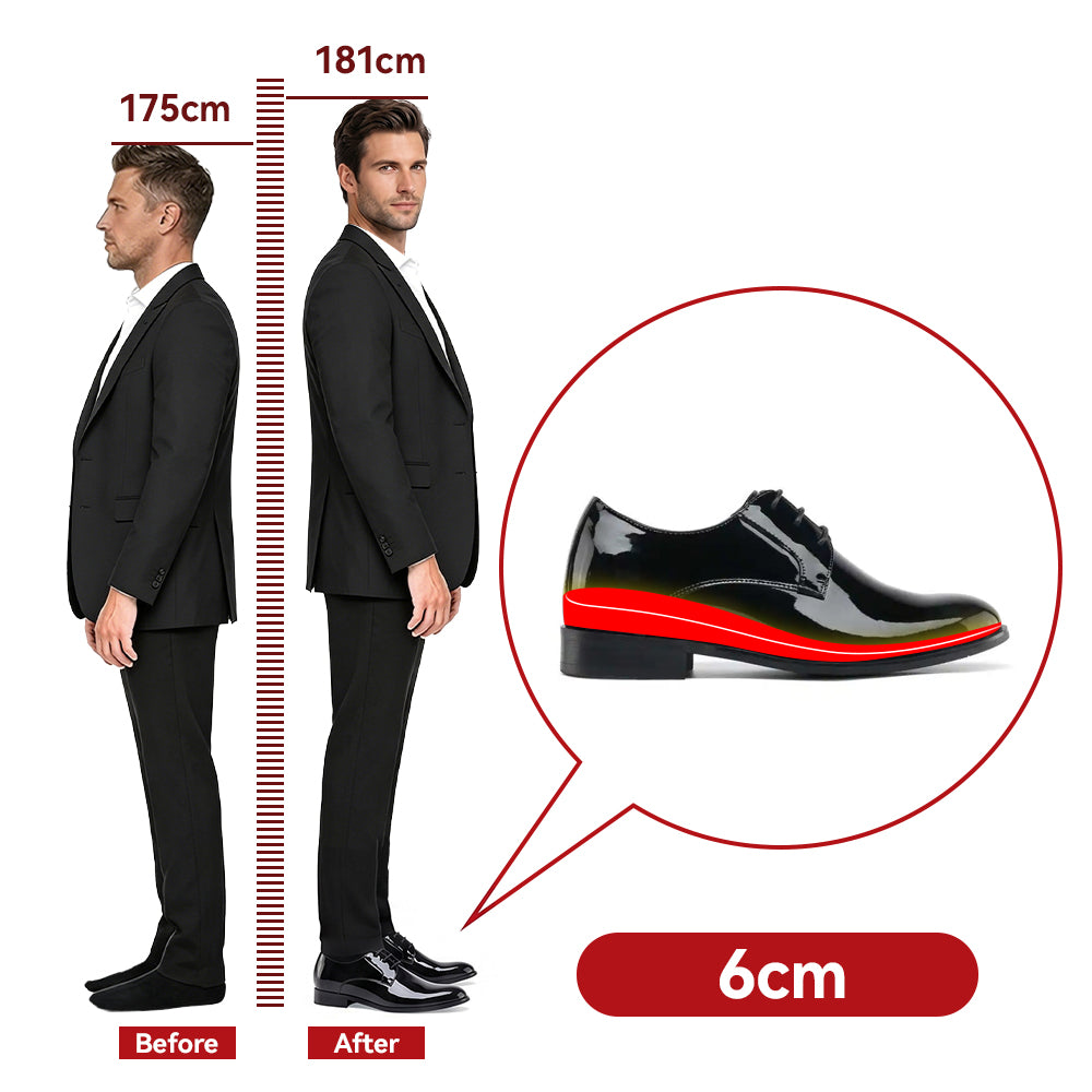 CHAUSSURES REHAUSSANTES HOMME ARMANDO +6 CM
