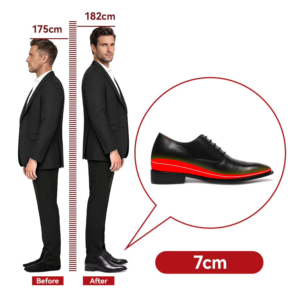 CHAUSSURES REHAUSSANTES HOMME DIONIGI +7 CM