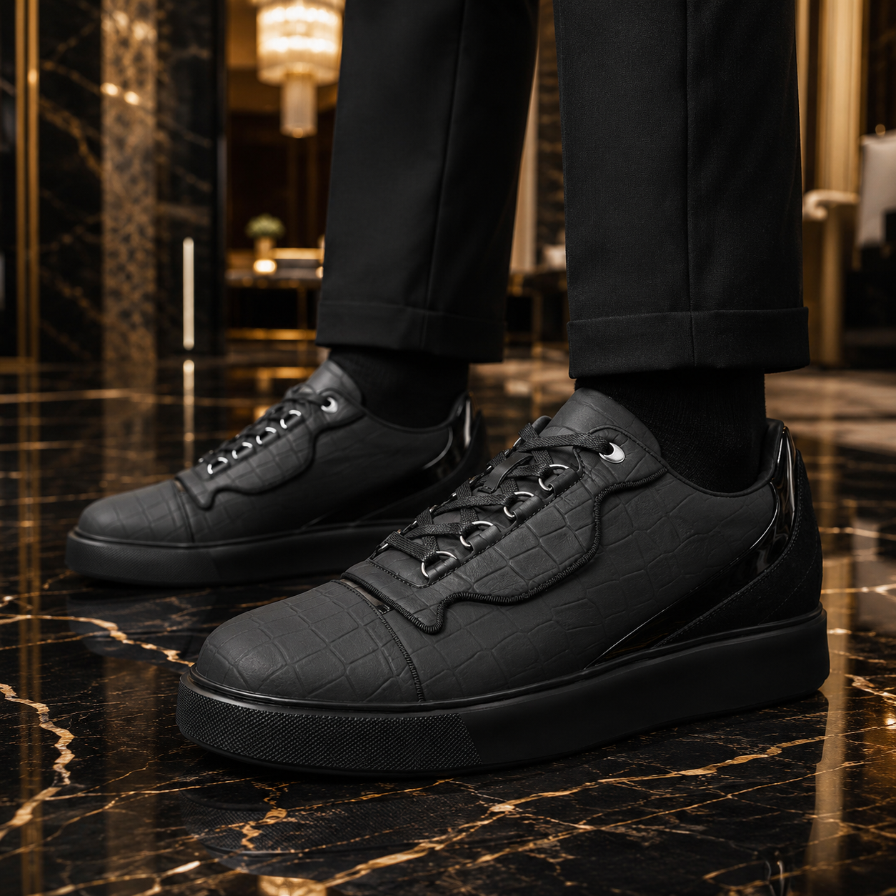 CHAUSSURES REHAUSSANTES HOMME NEREO +7 CM