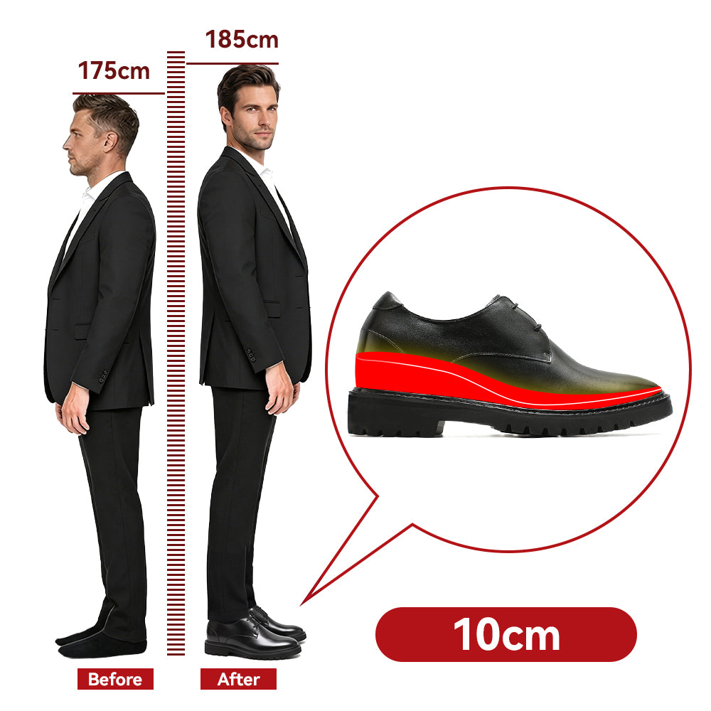 CHAUSSURES REHAUSSANTES HOMME NORBERTO +10 CM